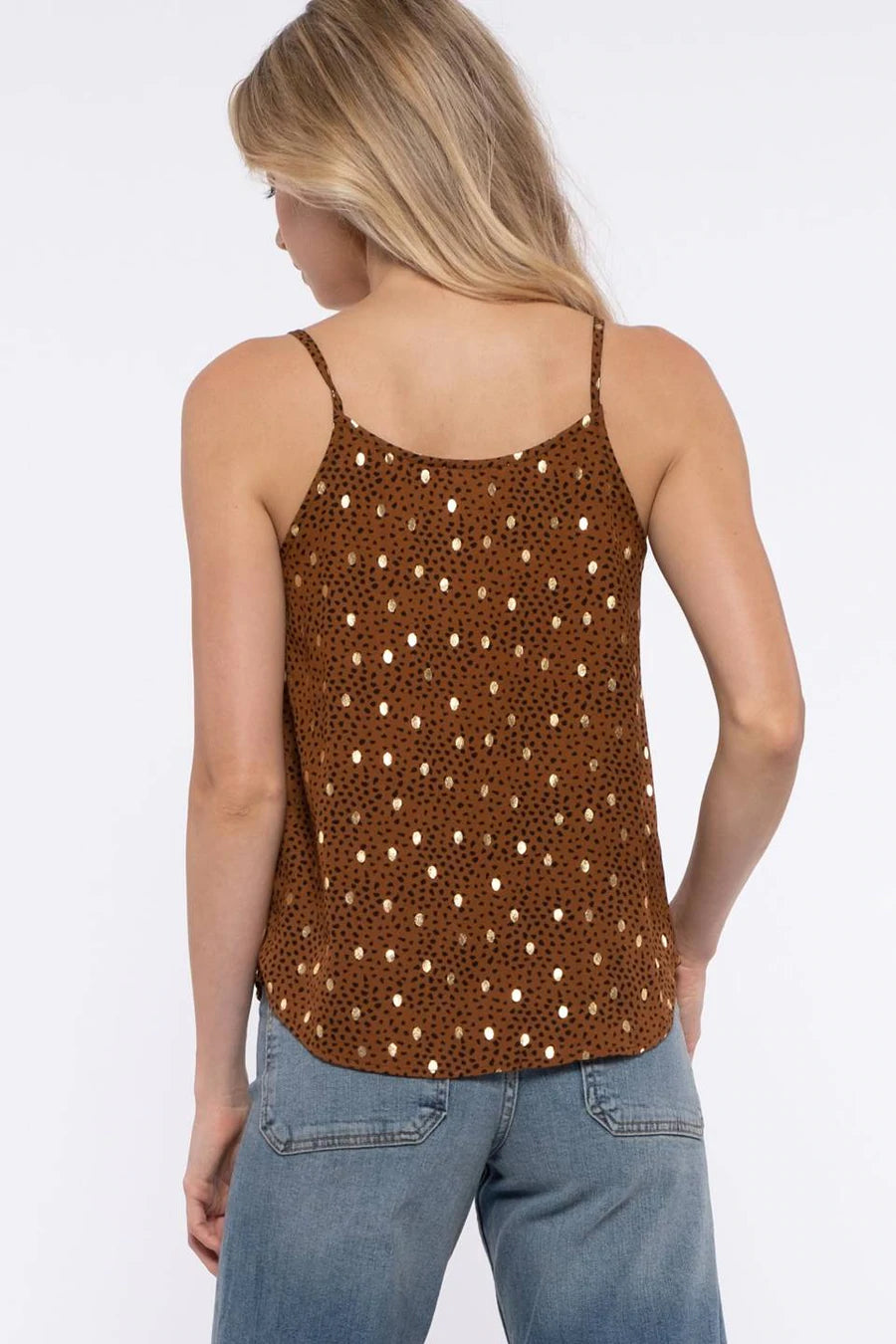 Gold Speckled Cami Top