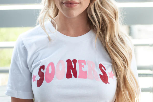 Multi Color Sooners Graphic Tee