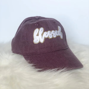 Calamity Jane's Apparel Blessed Chenille Patch Hat