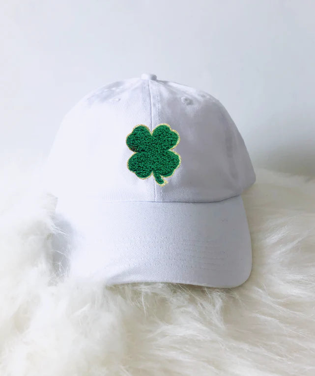 Calamity Jane's Apparel Four Leaf Clover Chenille Patch Hat