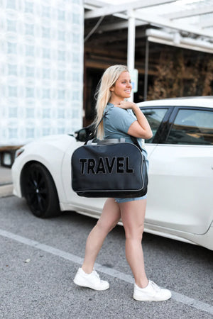 Travel Duffle Bag by Jadelynn Brooke