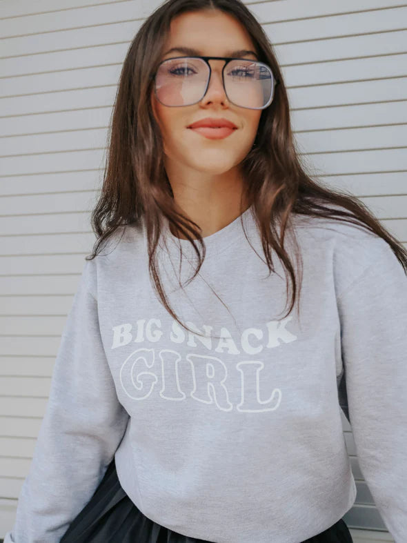 Big Snack Girl Graphic Sweatshirt