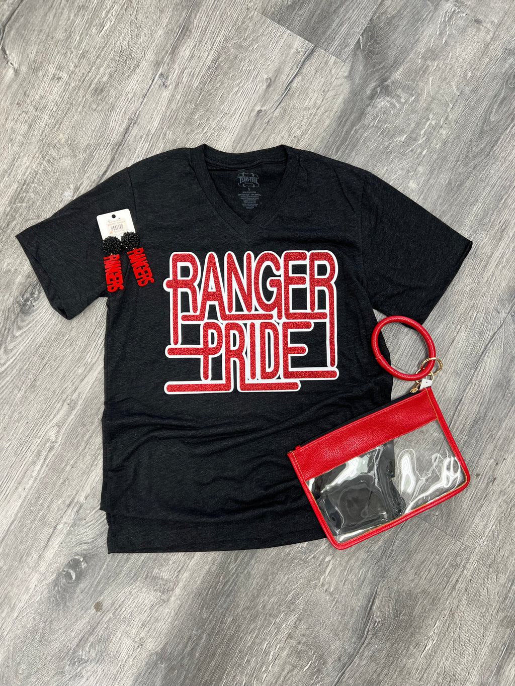 Ranger Pride V-Neck Graphic Tee