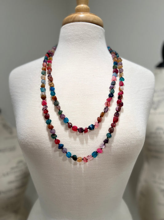 Colorful Stone Necklace