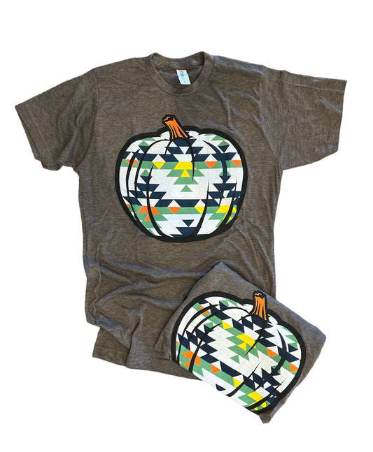 Aztec Pumpkin Graphic Tee
