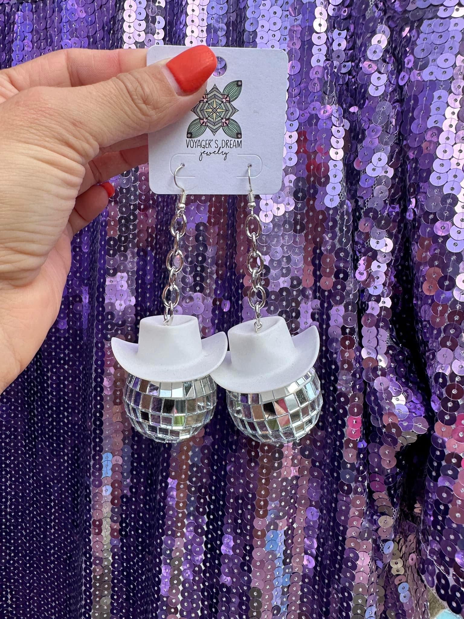 Disco Cowgirl Earring